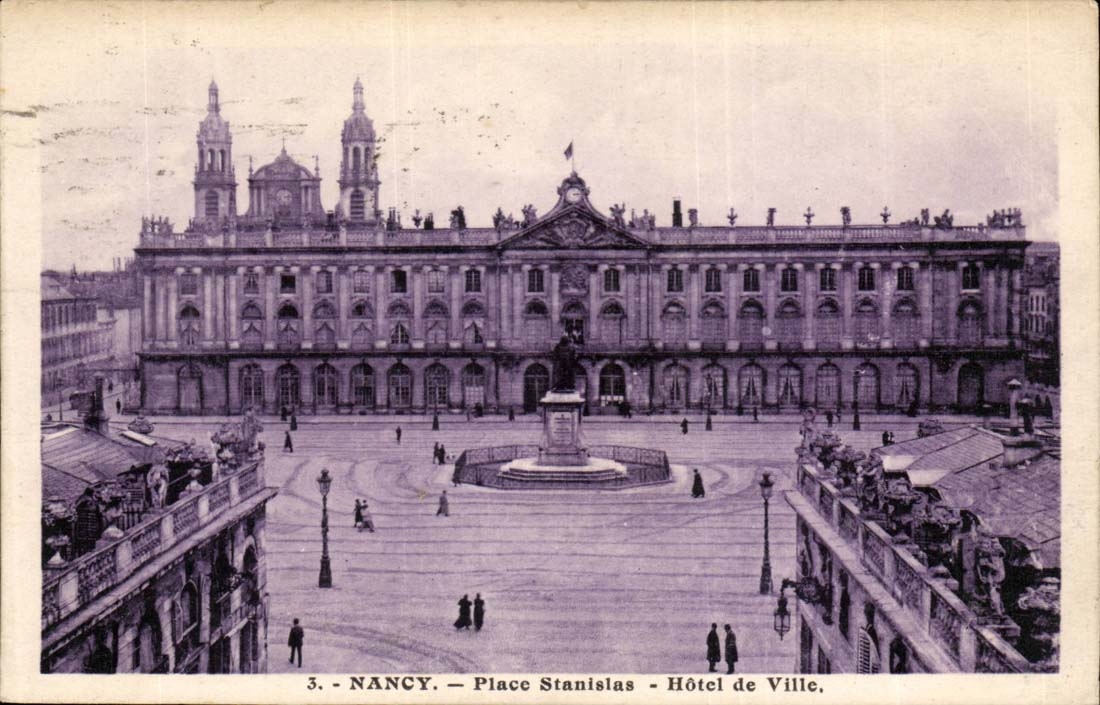 Nancy CPA Place Stanislas Hotel de ville
