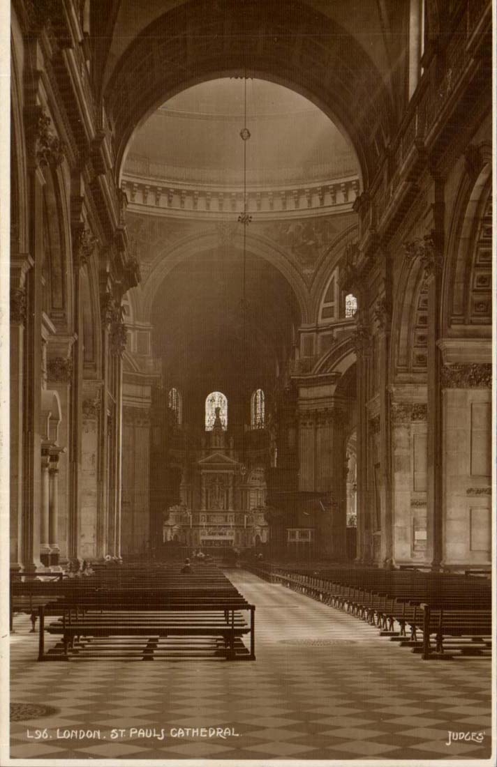 Great BRitain London London CPA St Pauls cathedral