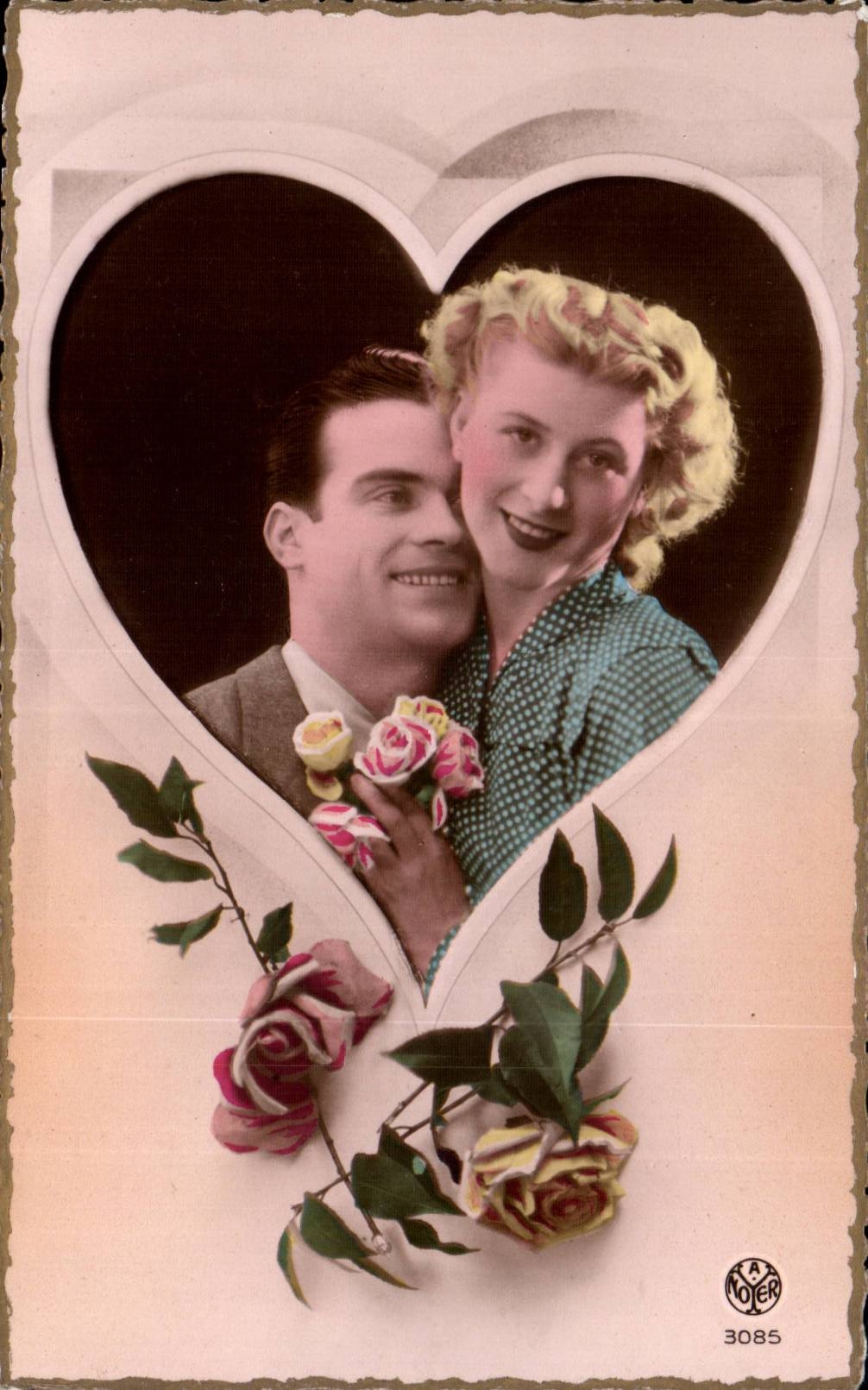 CPA Fantasy Woman Couples Heart