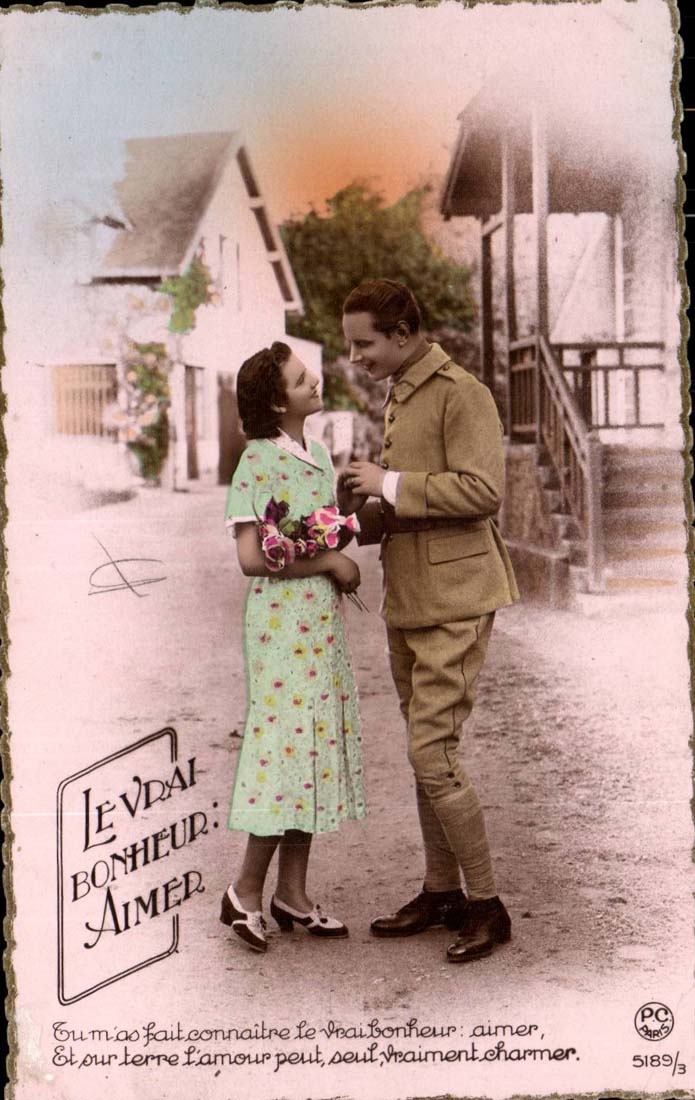 CPA Fantasy Woman Couples true happiness to like