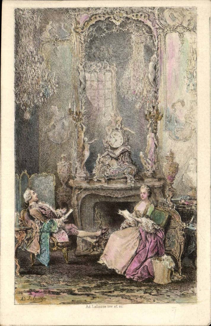 Interior Illustrated CPA of demaure