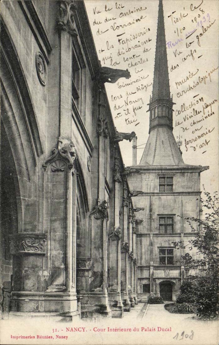 Nancy CPA Cour interieur du palais ducal