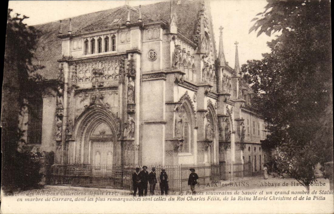 Abtei Aix-les-BainsCPA von Hautecombe