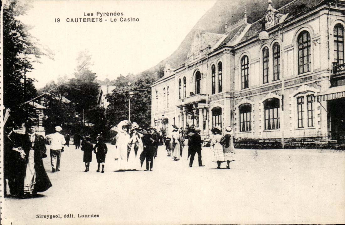 Cauterets CPA das Kasino