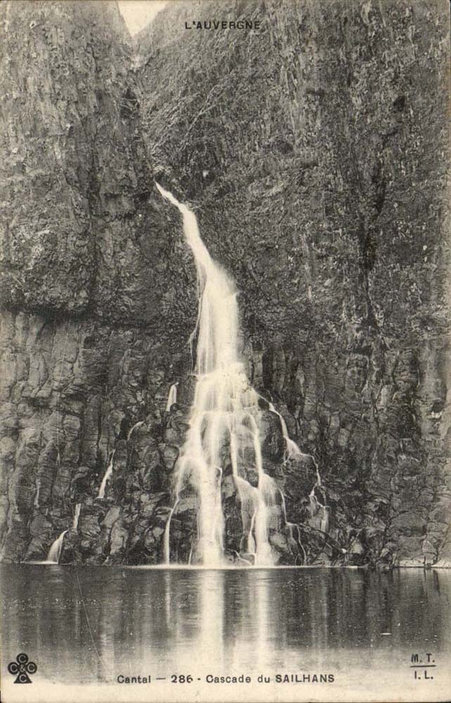 Kaskaden Cantal-CPA von Sailhans