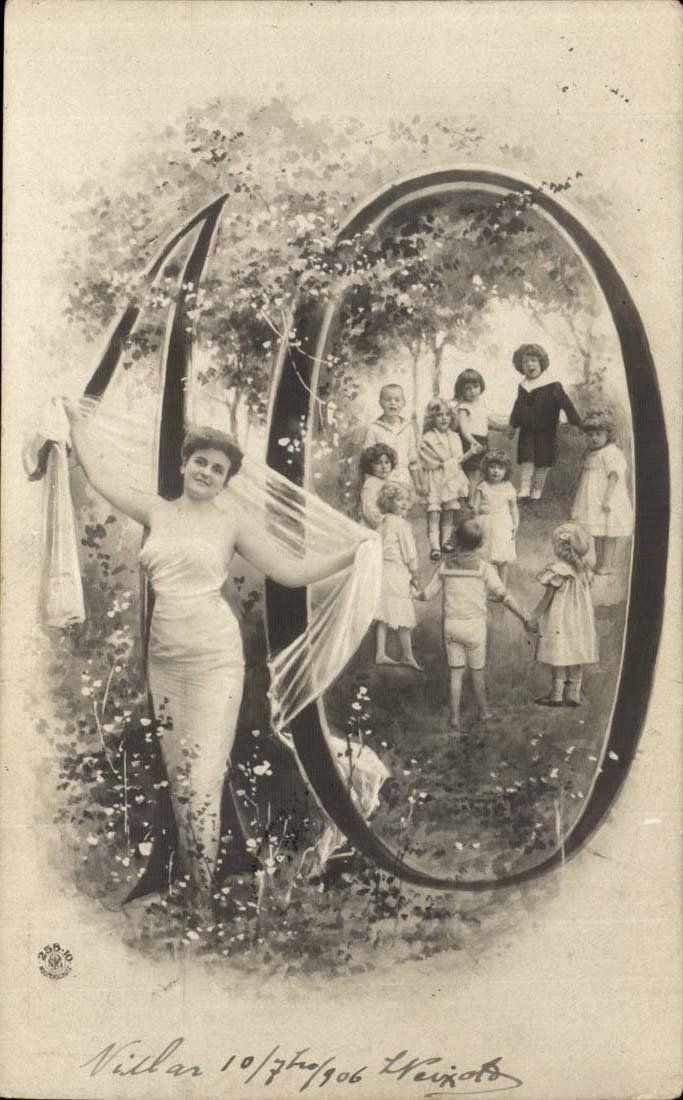 CPA Fantasy 10 (figure children)