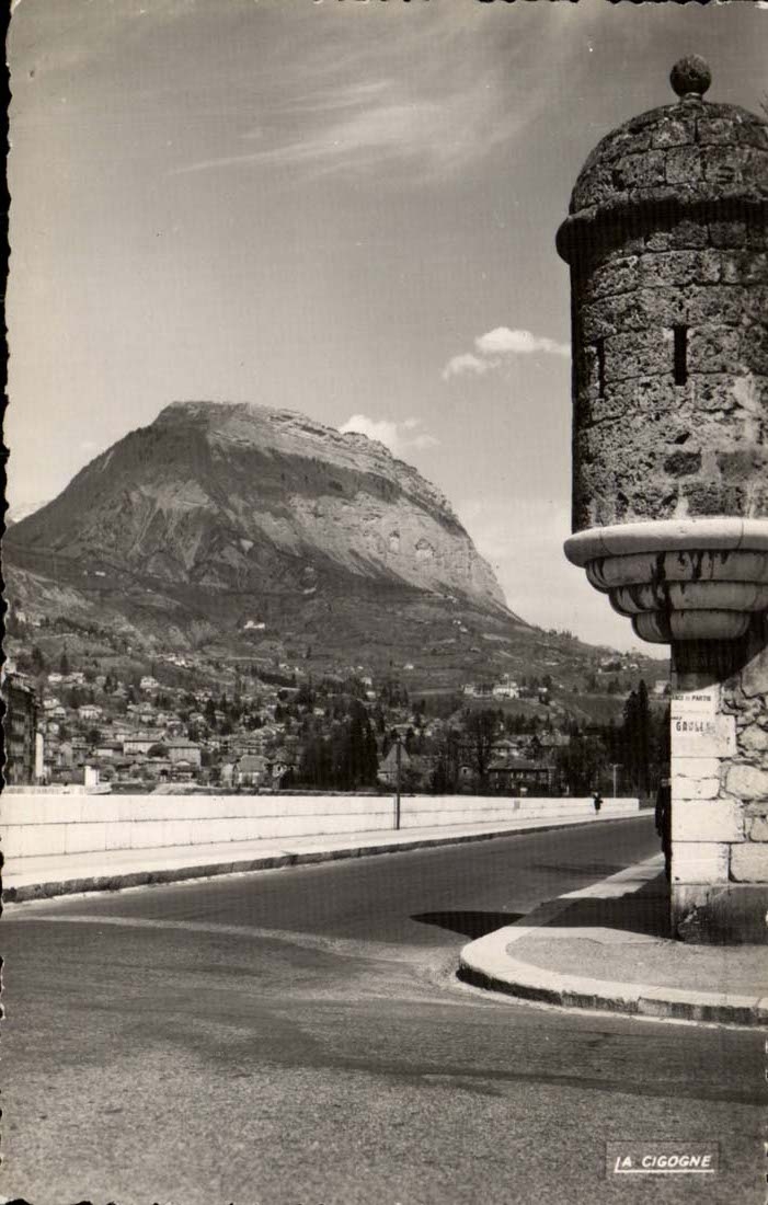 Grenoble MODERN CARD the section Saint