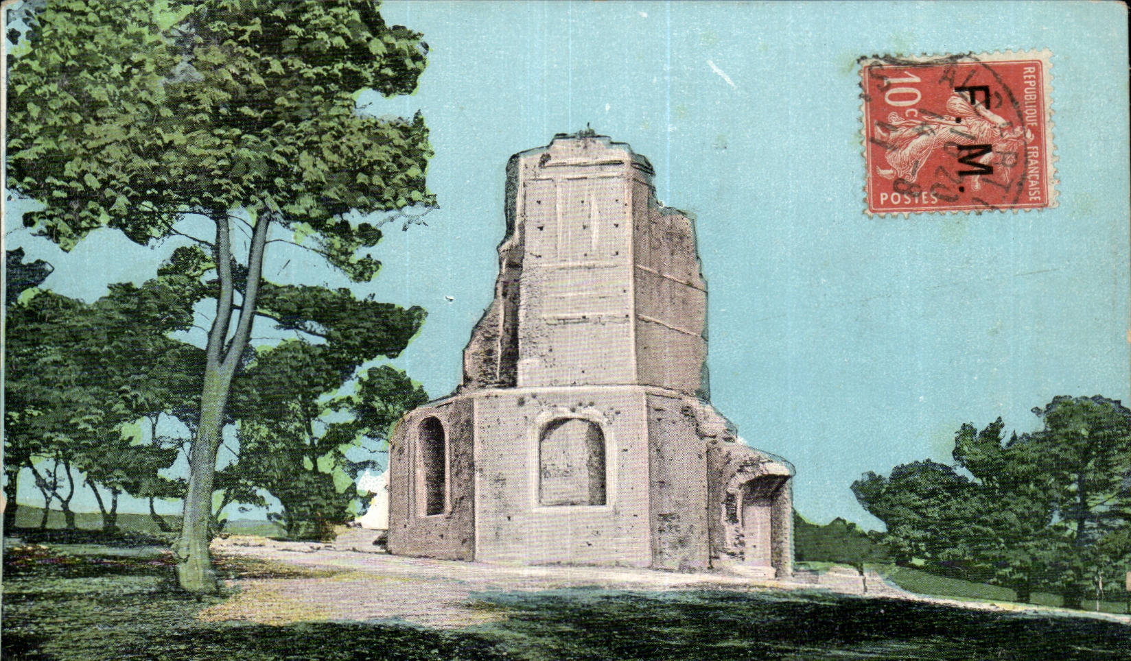 Nimes - der Aufsatz Magne CPA