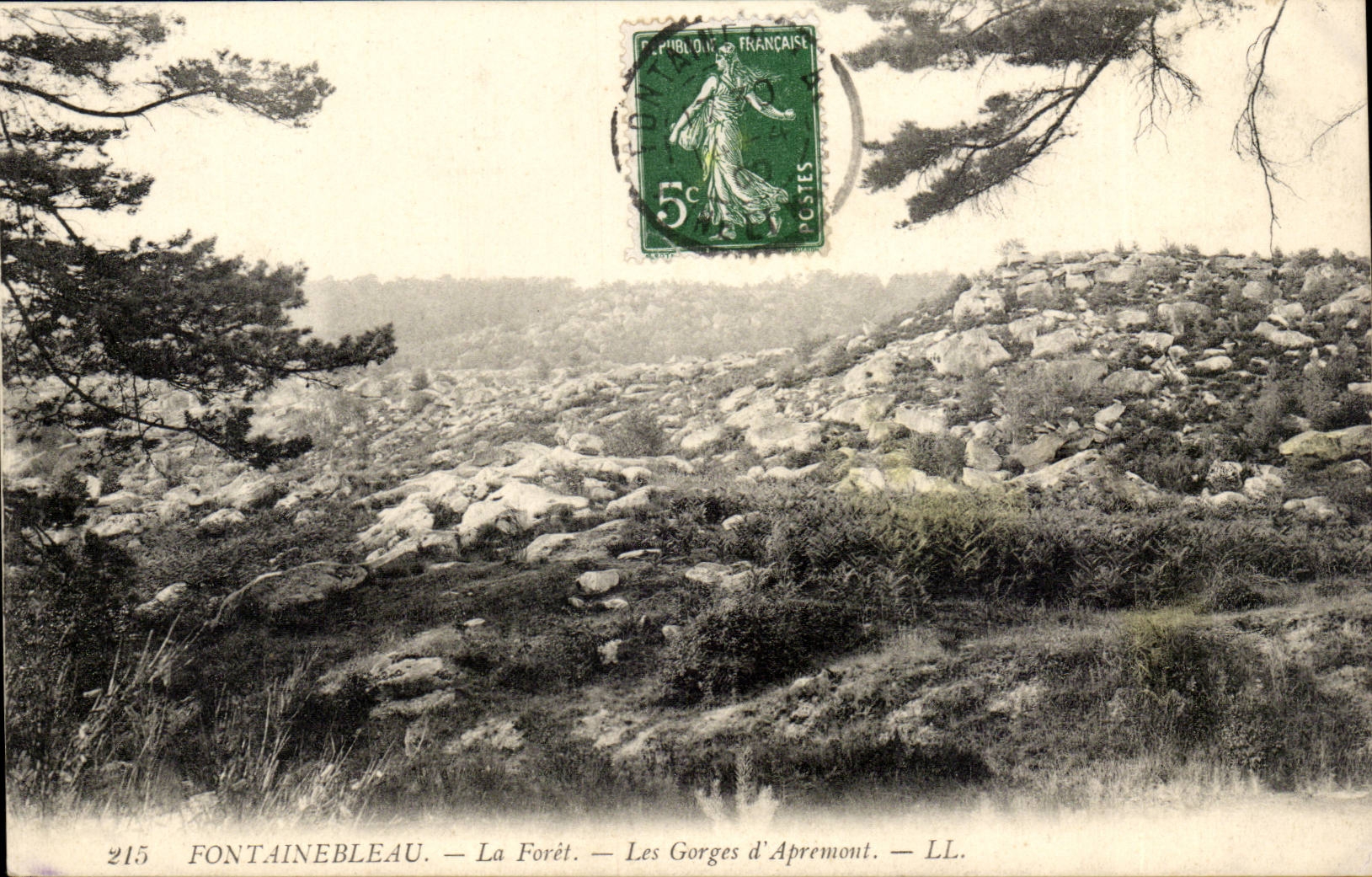 Fontainebleau CPA the drill throats of Apremont