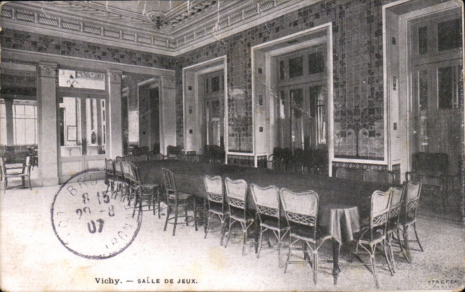 Vichy - Salle de Jeux - CPA 