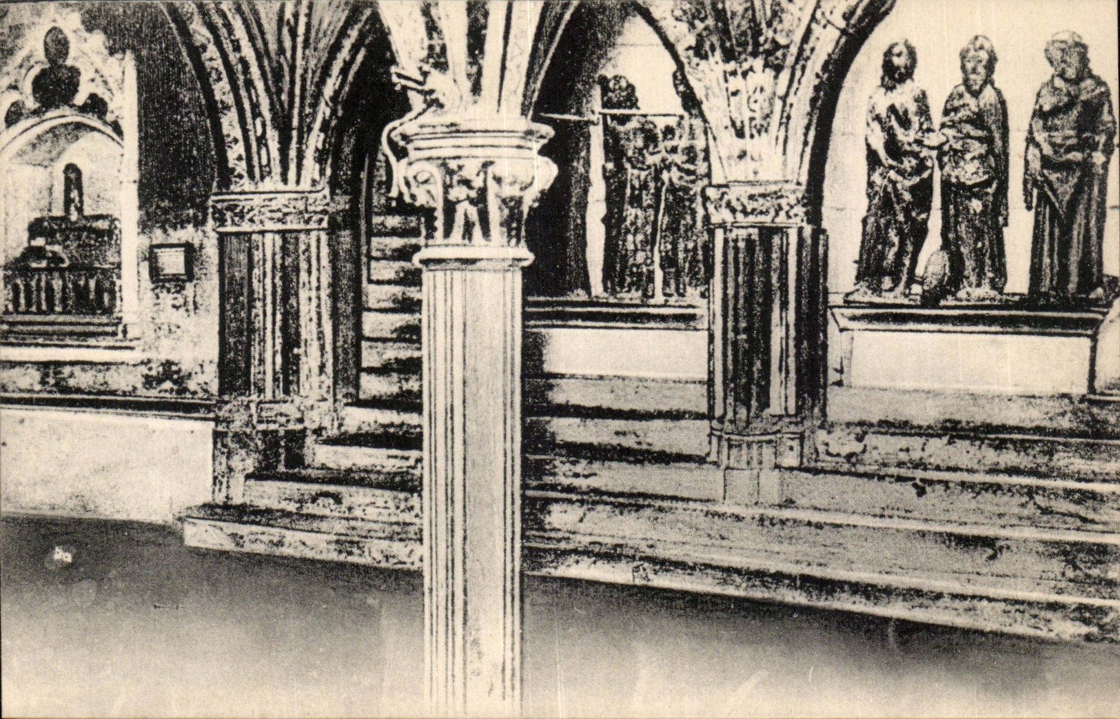 Toulouse Insigne Basilique d eSt SErnin Crypte des Corps sains Carte d'entree