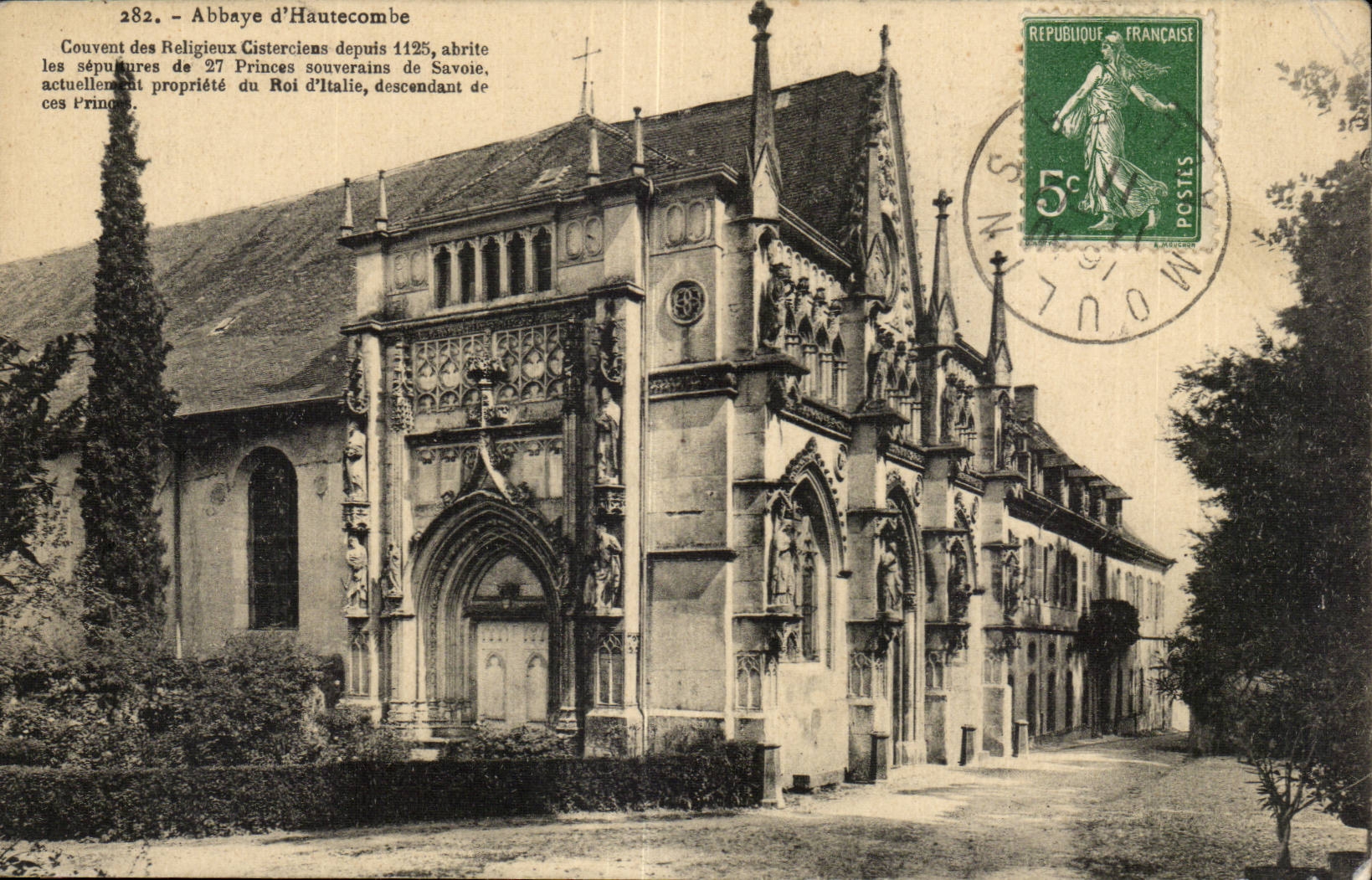 Abbey of Hautecombe CPA Brood of the Cisterciens monks