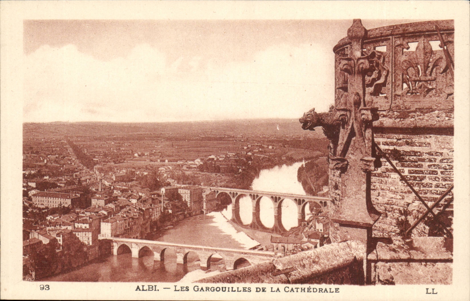 Albi CPA waste-gas mains of the cathedral