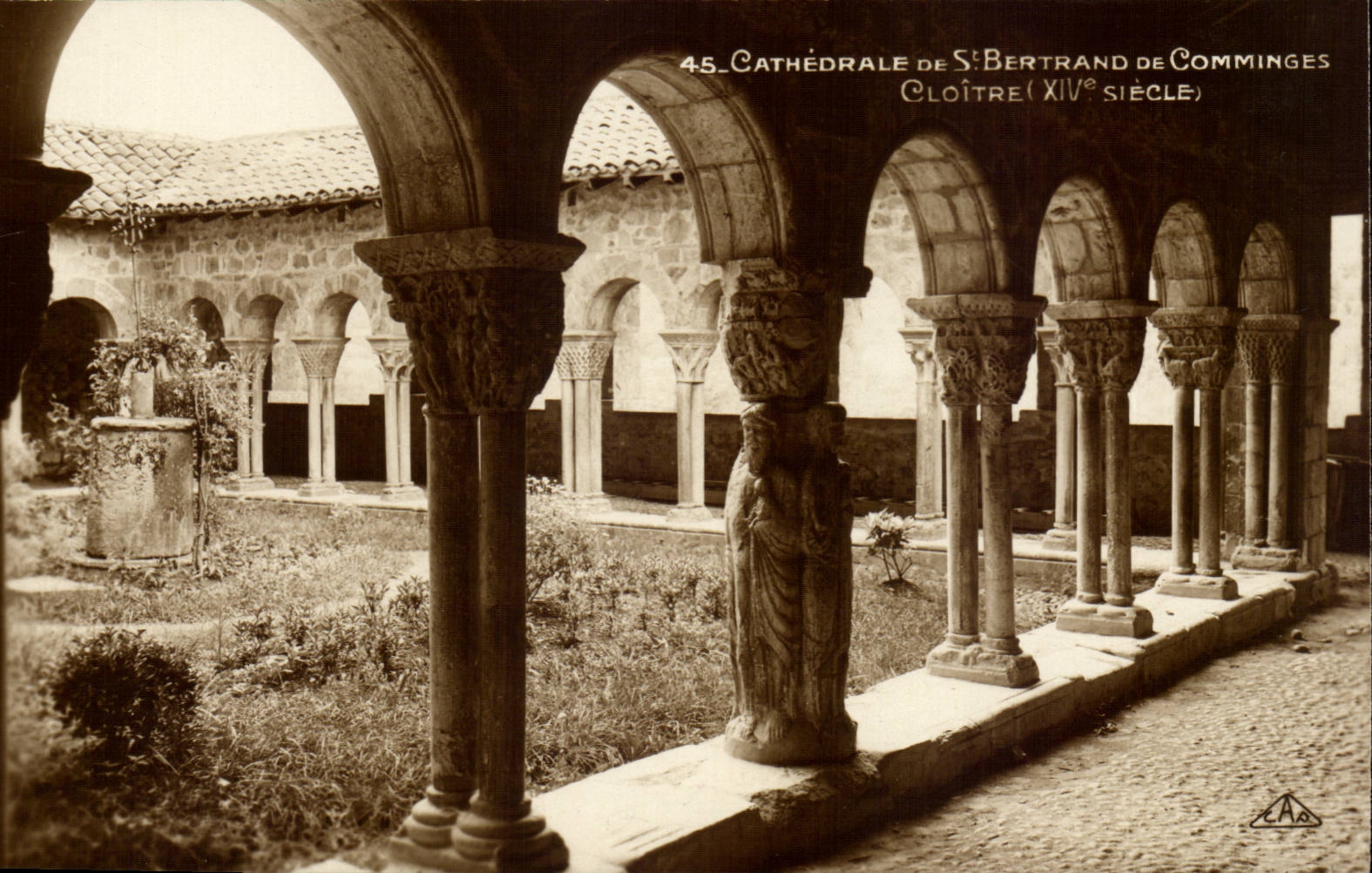 Kathedrale von St Bertrand de Comminges CPA das Kloster