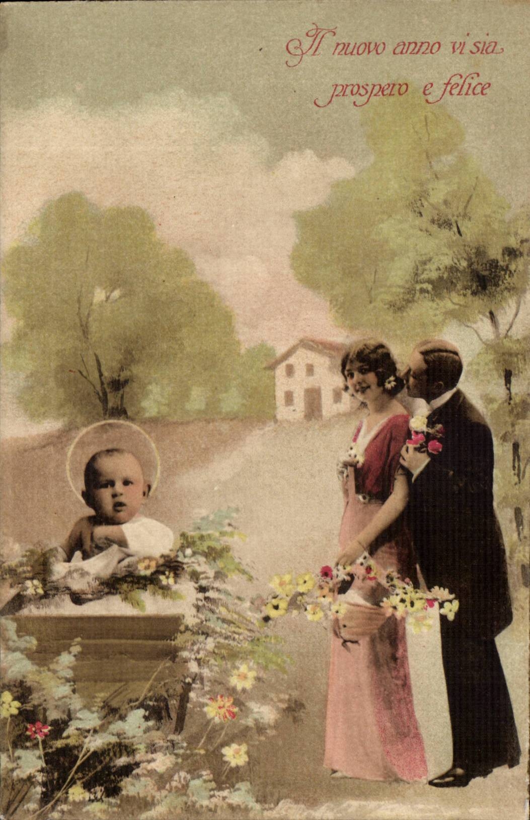 CPA Fantasy It nuovo ass VI sia Prospero E felice