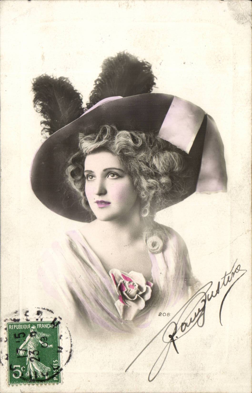 CPA Fantasy elegant Woman