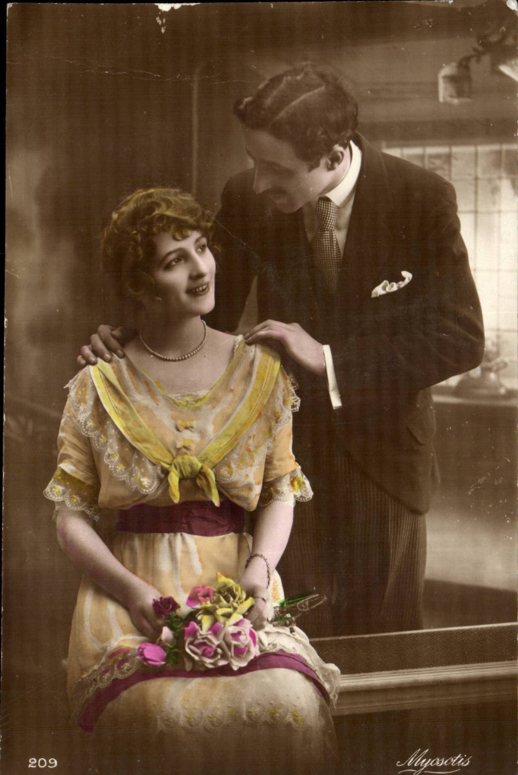CPA Fantaisie Couple