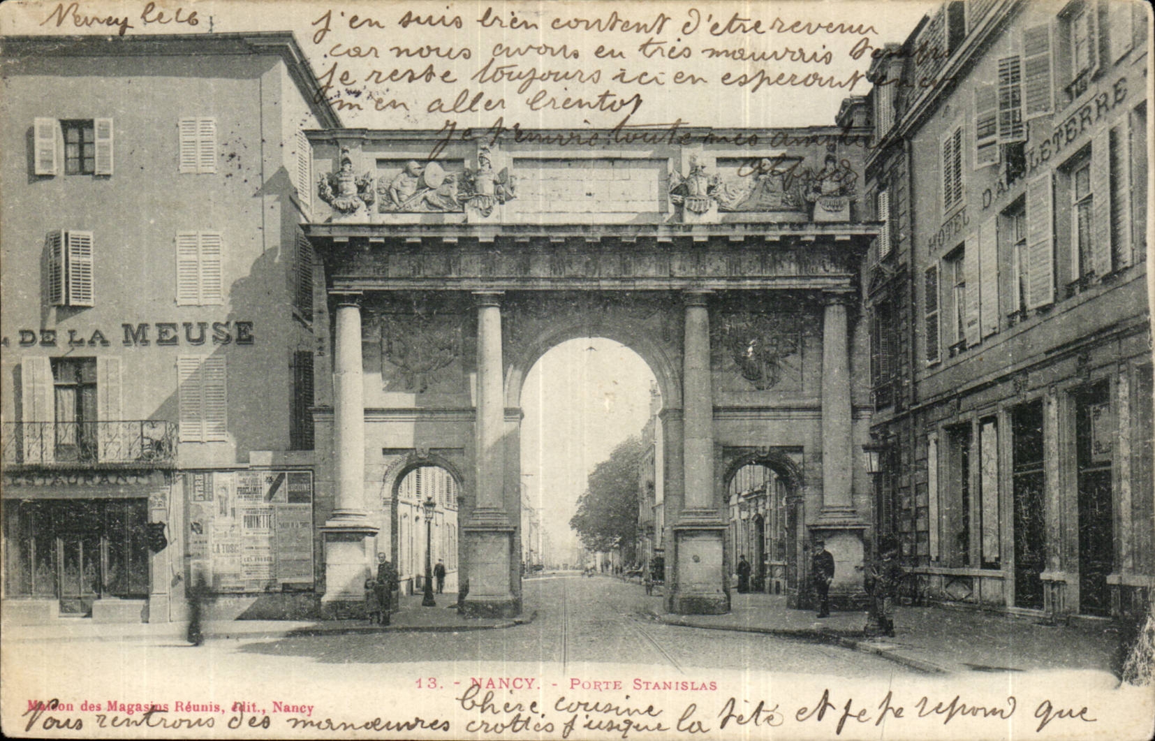 Nancy - Porte Stanislas - CPA 