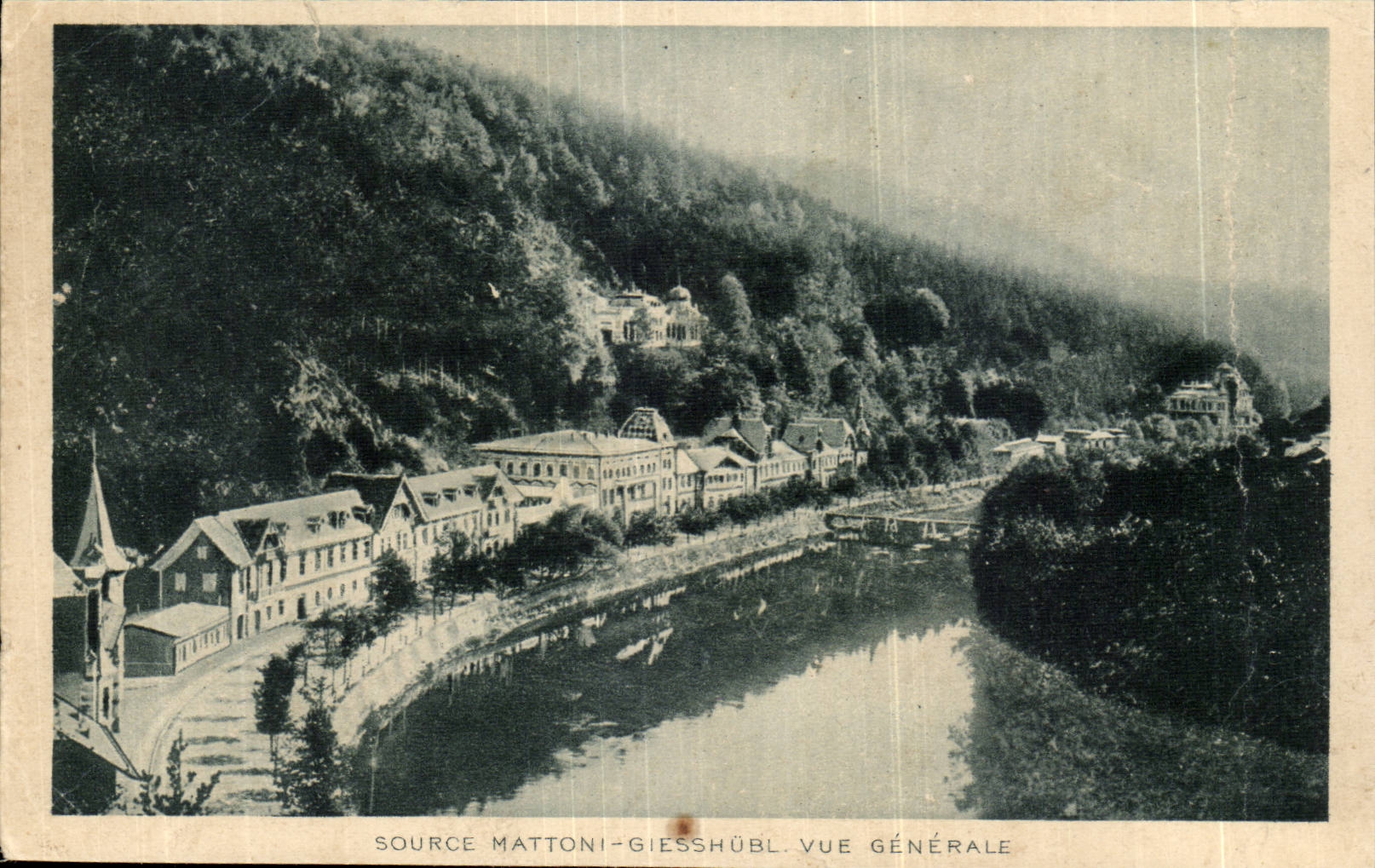 Austiche - Austria - Source Mattoni Giesshuebl Vue Generale - CPA
