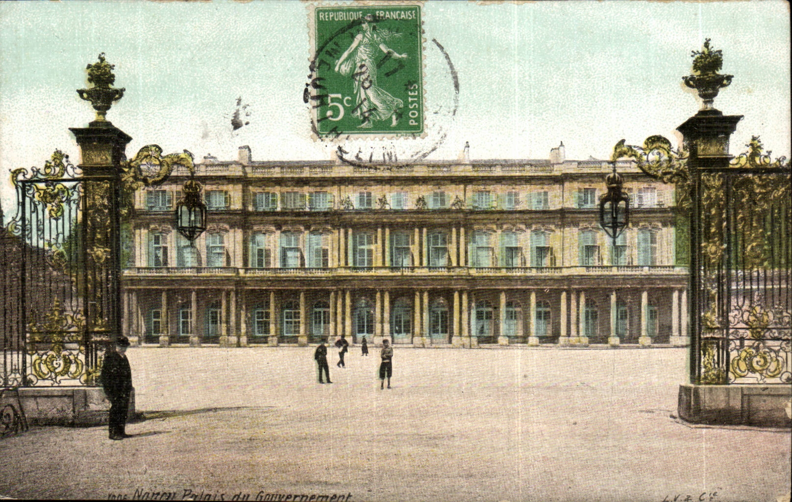 Nancy - Place de la Carriere Palais de Gouvernement - CPA 