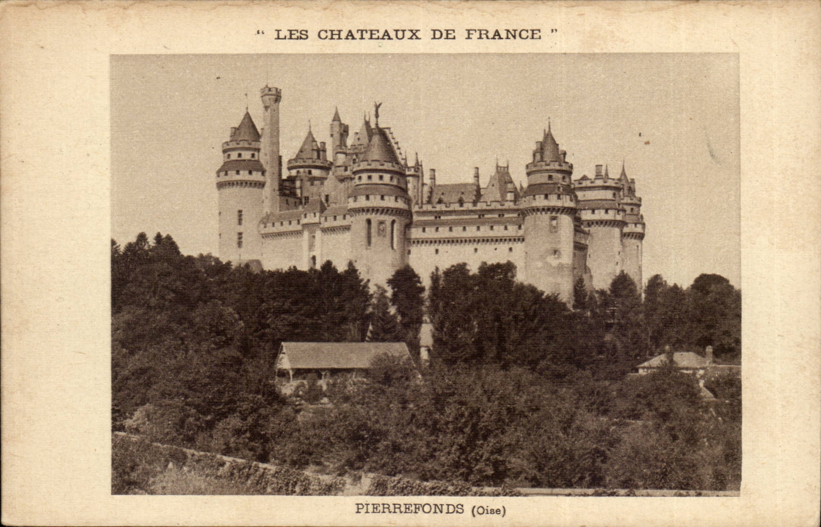 Pierrefonds CPA das Schloss