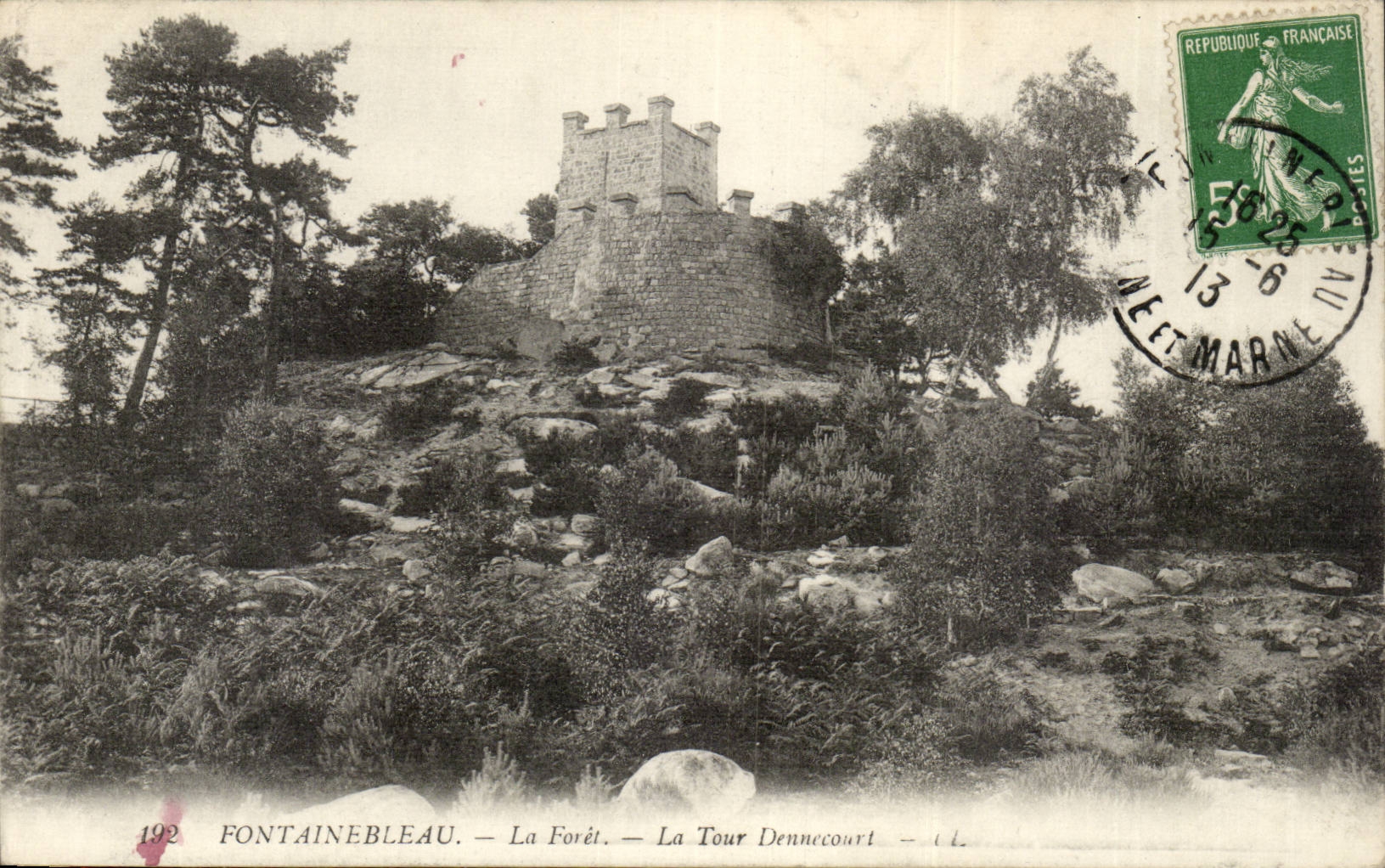 Fontainebleau CPA the drill the Dennecourt Tower