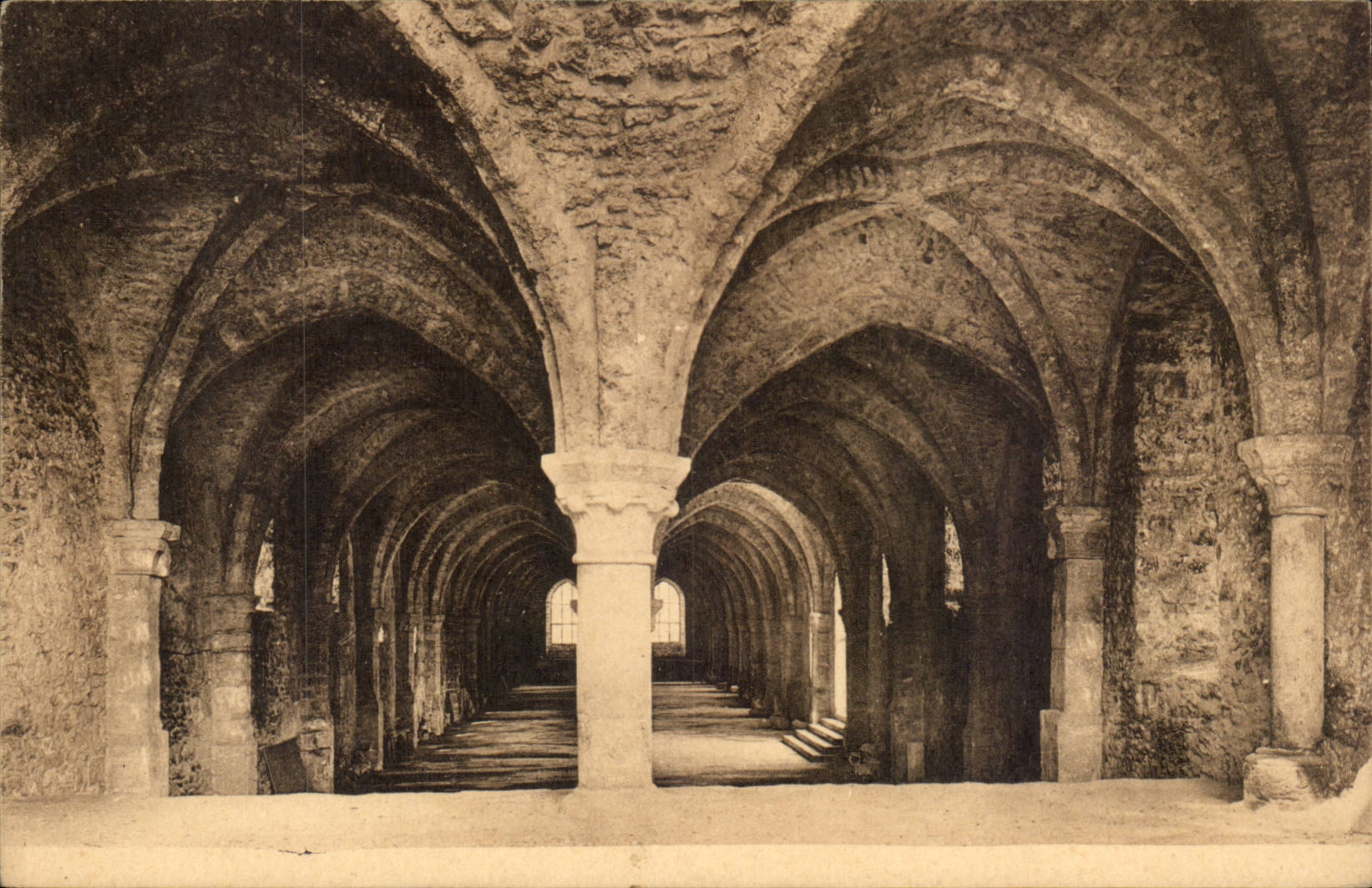 CPA Abbaye of Be worth of Cernay Batiment of the dormitory