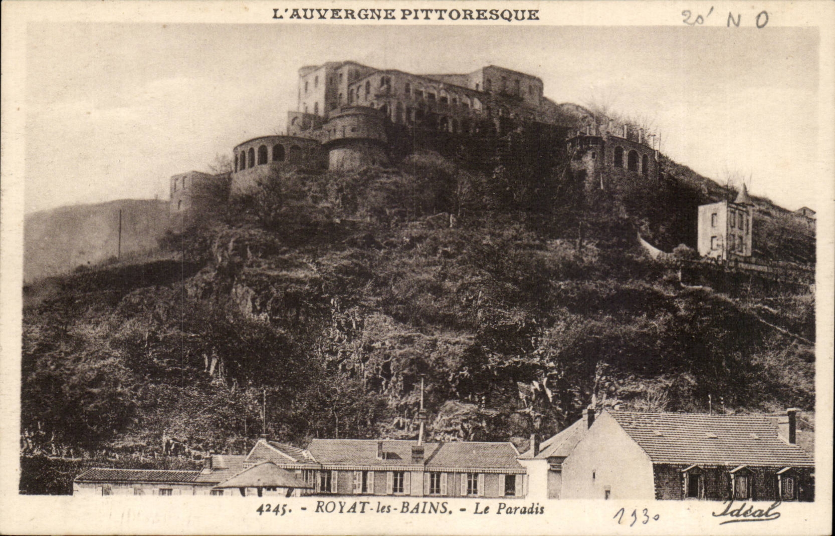 Royat les Bains CPA the paradise