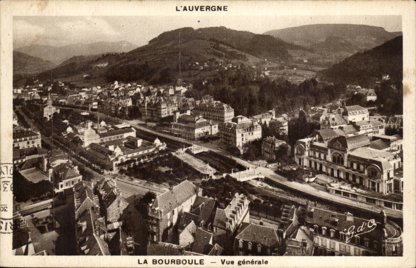 CPA Auvergne Bourboule Ansicht