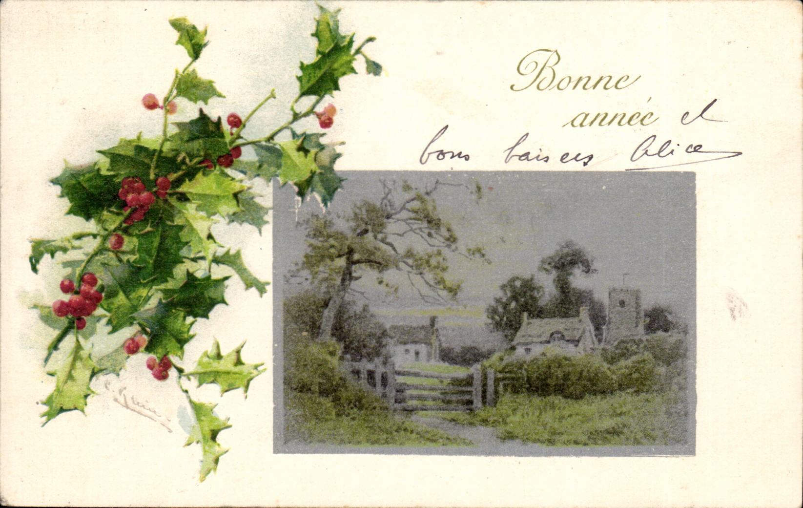 CPA Fantasy Wishes Happy New Year and good kisses