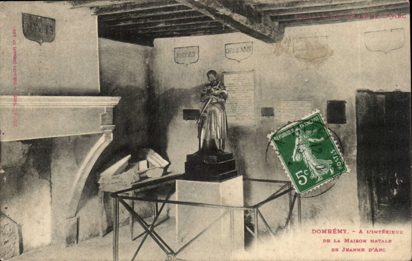 Domremy CPA Inside the native house of Jeanne of arc