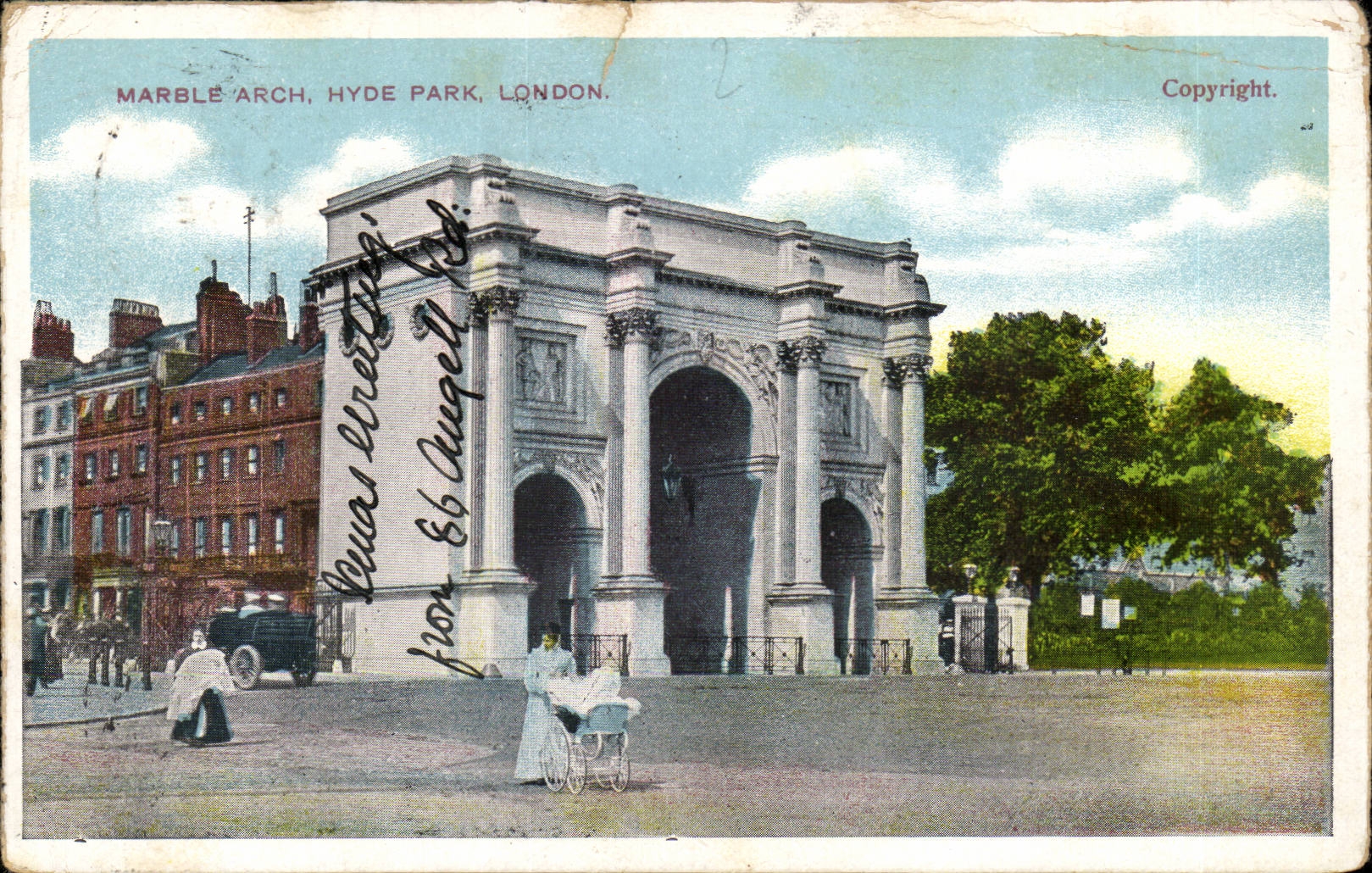 Great Britain CPA Marble Arch Hyde PArk London London