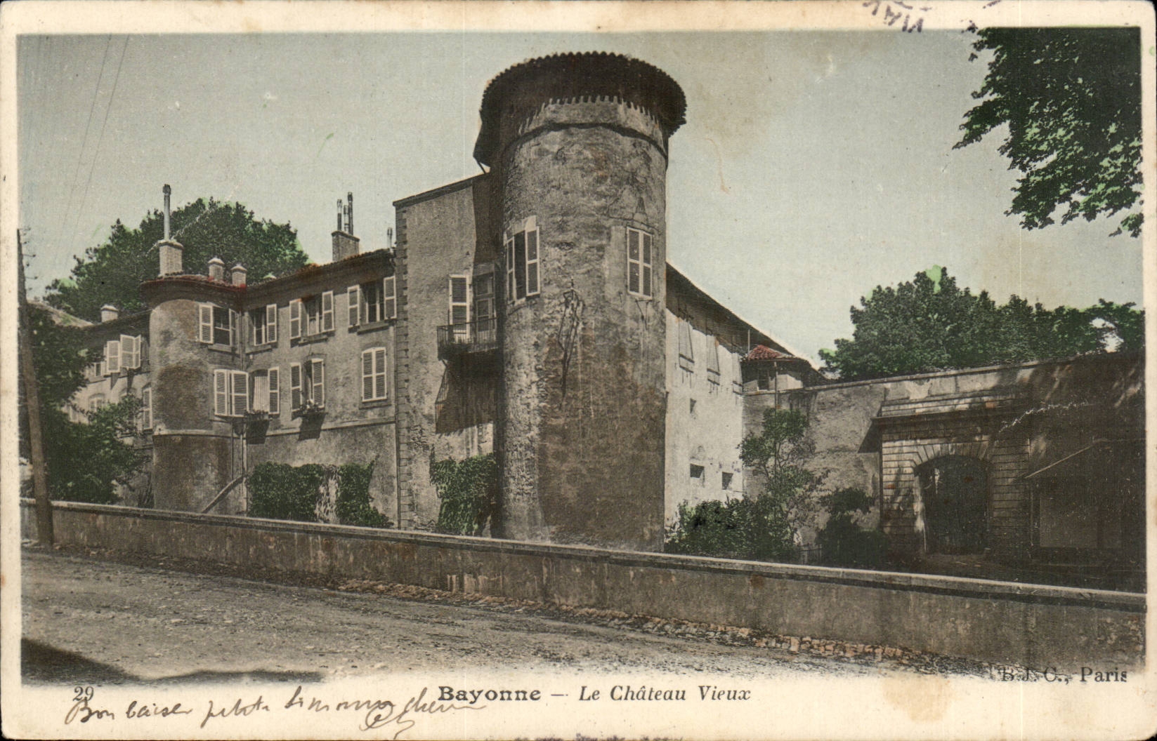 Bayonne CPA the old castle