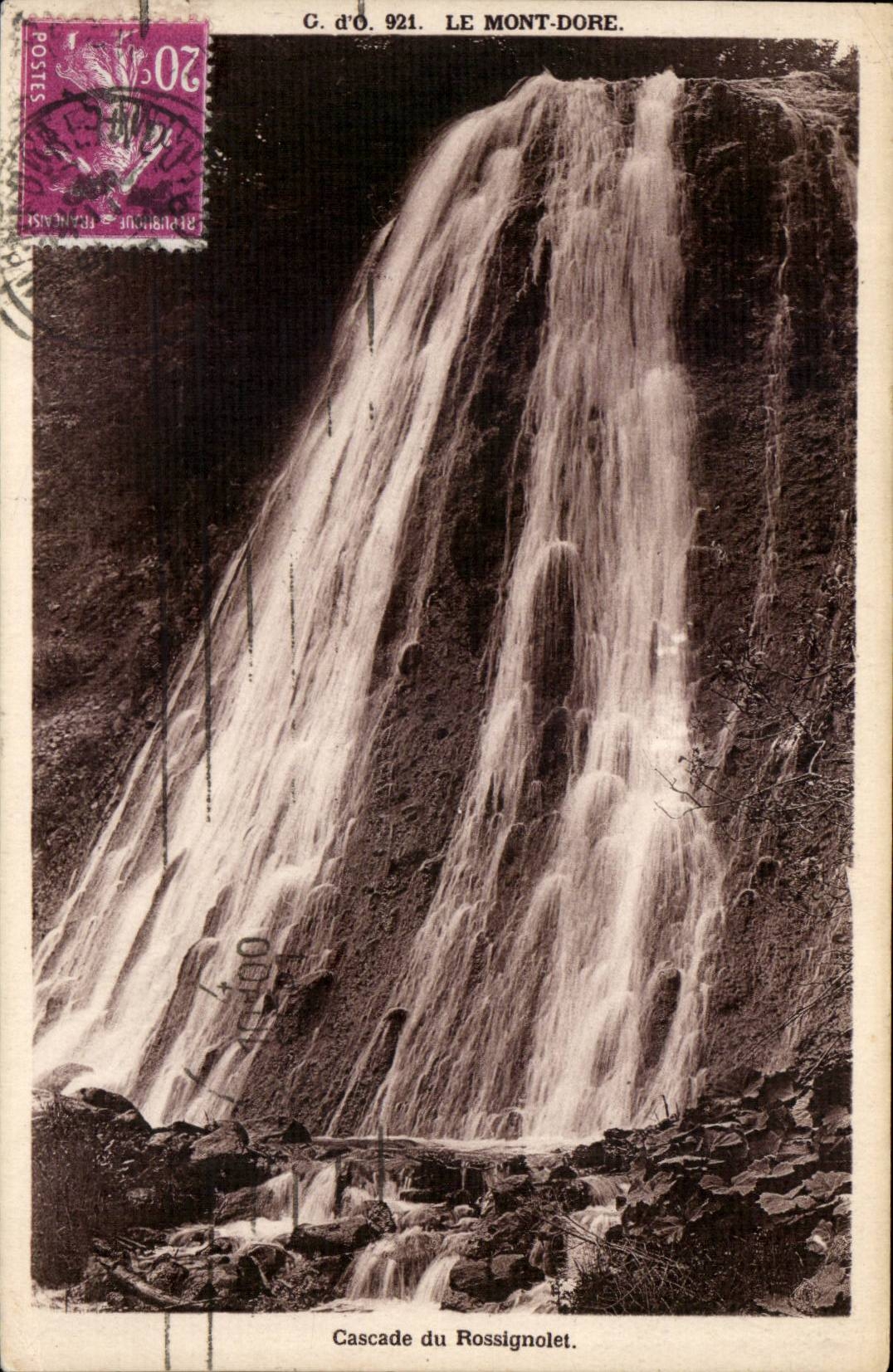 Mount Gilds CPA Cascade of Rossignolet