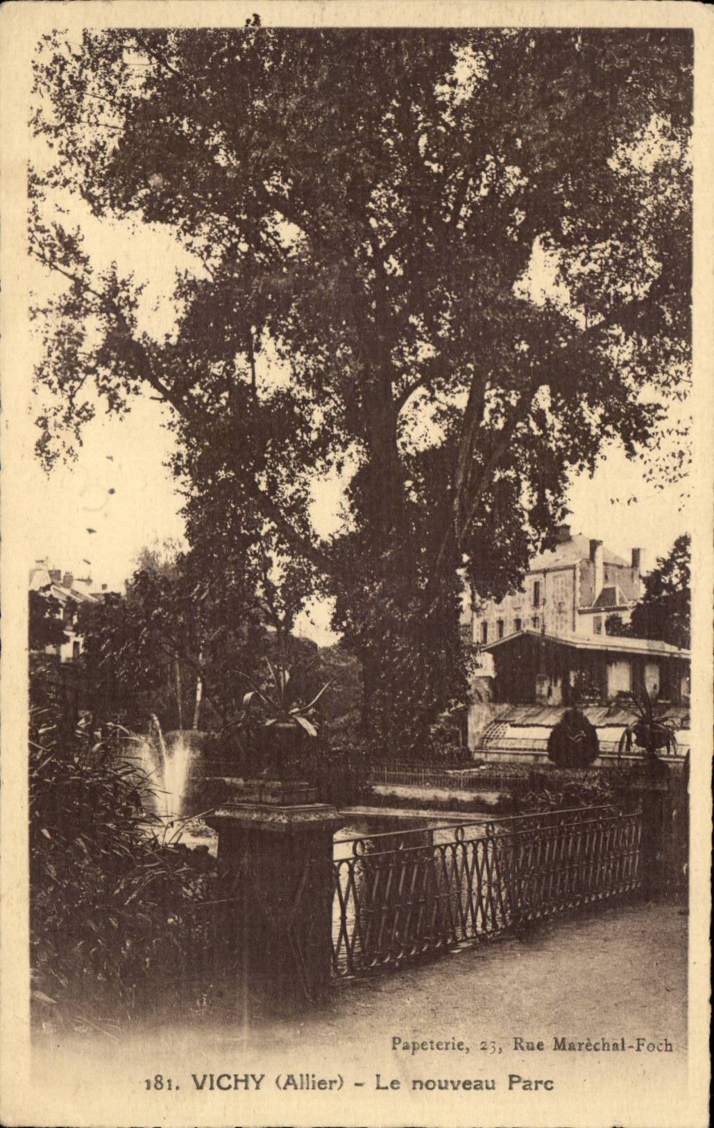 Vichy CPA the new park