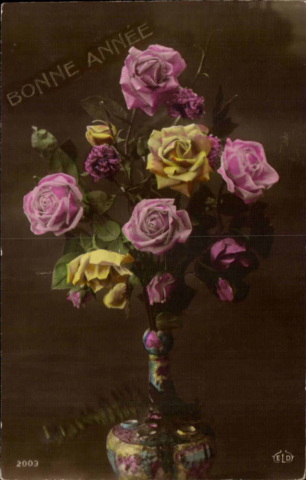 CPA Fantasy Happy New Year (flowers)