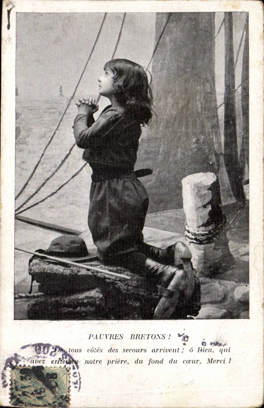 Fantasy - Child - the Breton Poor - all dimensions of the helps arrive has God - our prayer - CPA