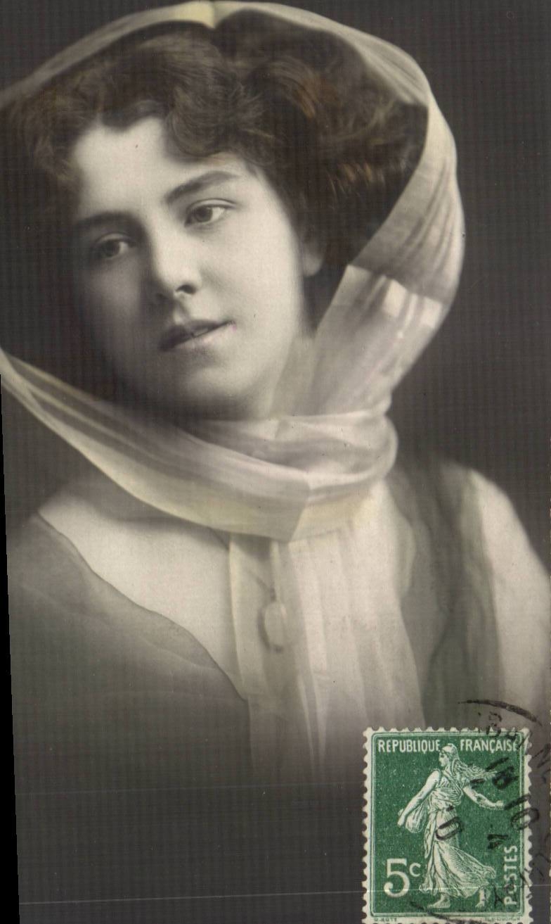 Fantasy - Woman - lovely woman - CPA