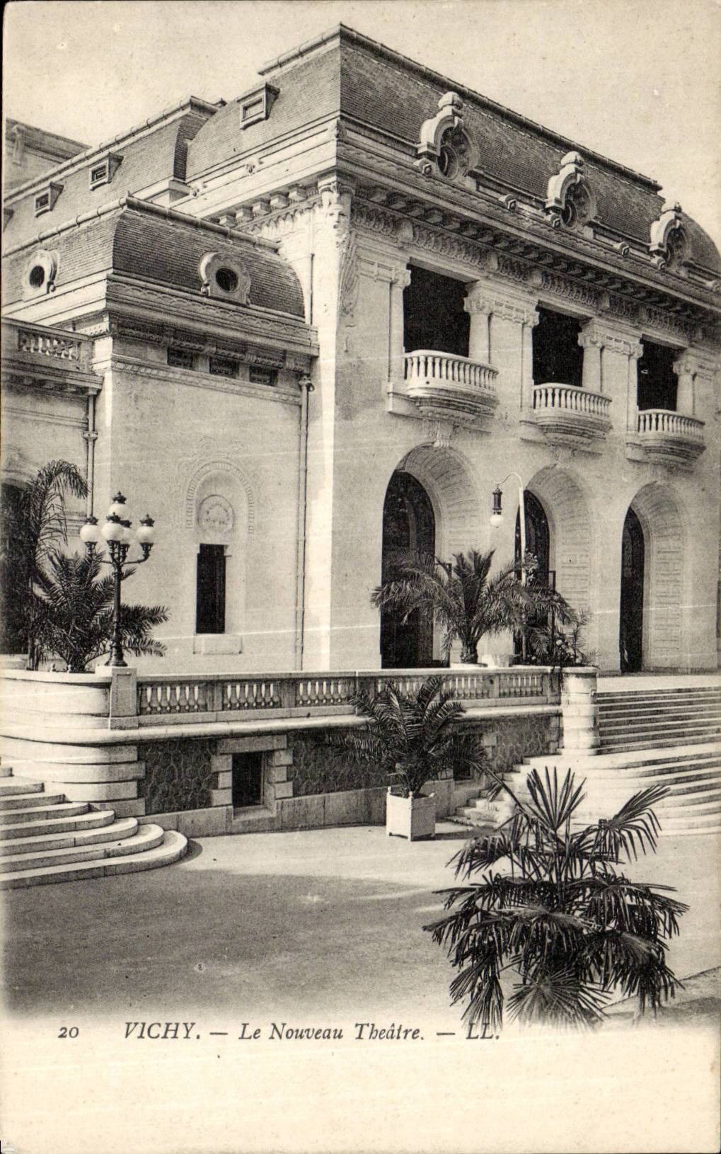 Vichy - the New Theater - CPA