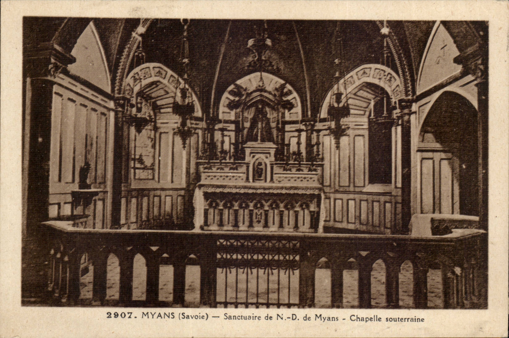 Myans CPA Sanctuary of ND of Myans underground Vault