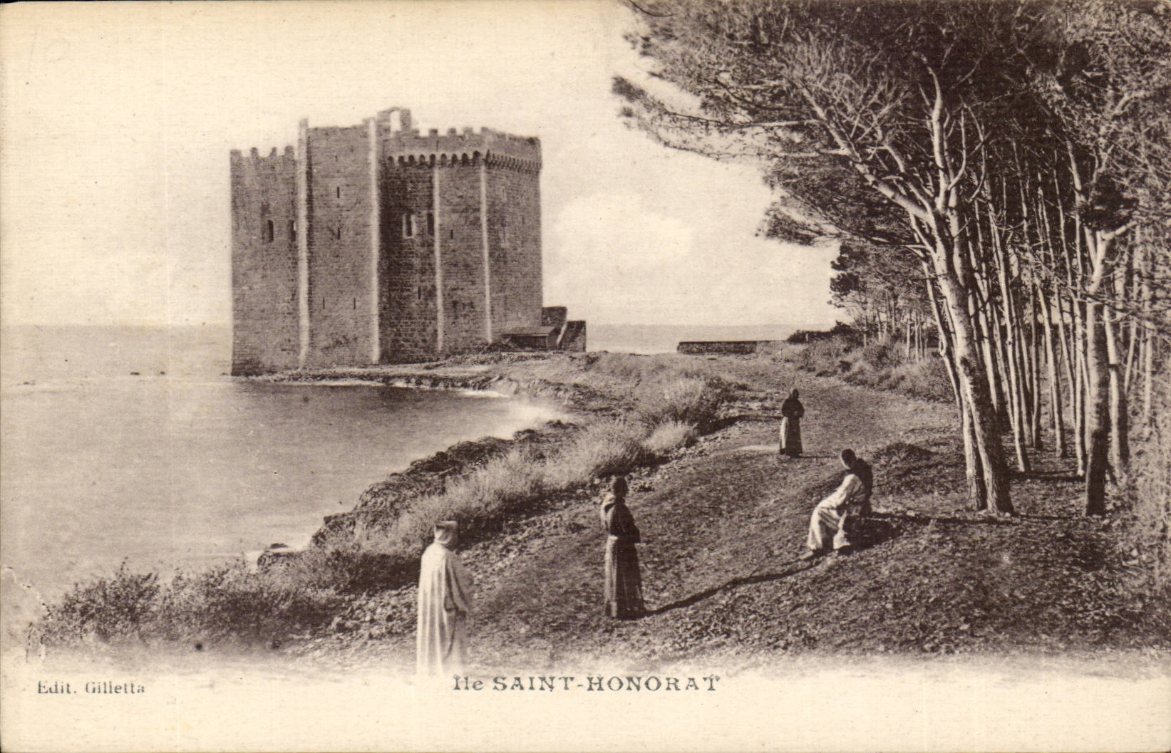 CPA Insel Saint Honorat (Monche)