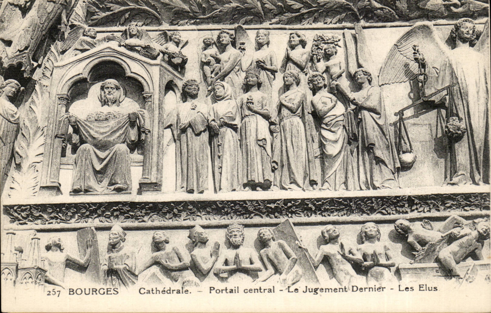 Kathedrale-zentrales Gatter Bourges-CPA das letzte Urteil