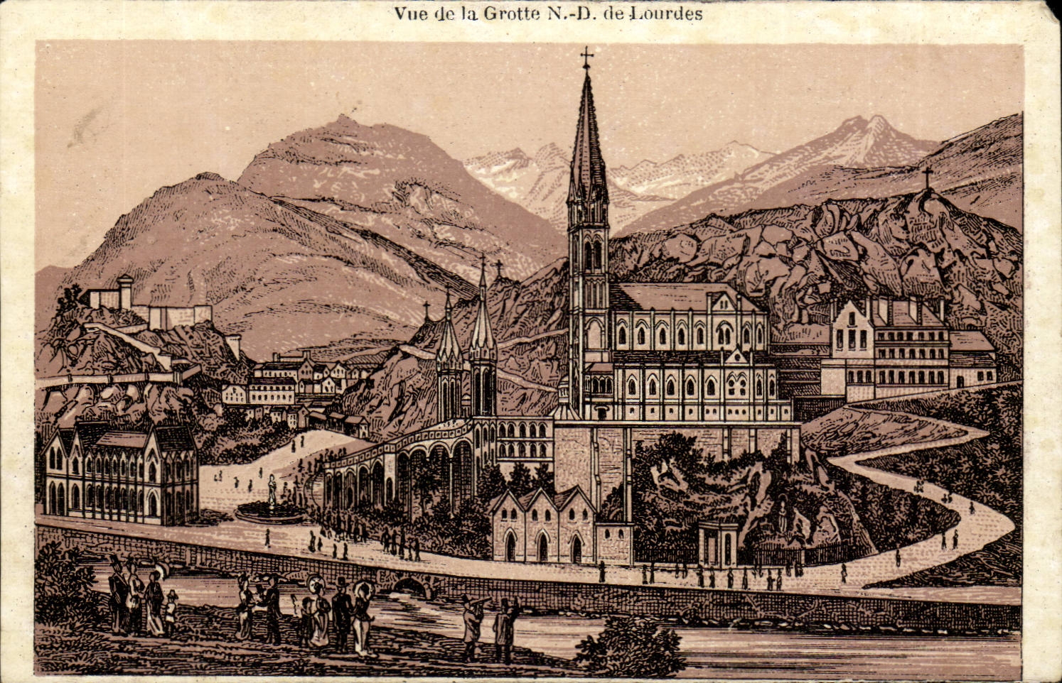 Lourdes CPA Seen of the cave