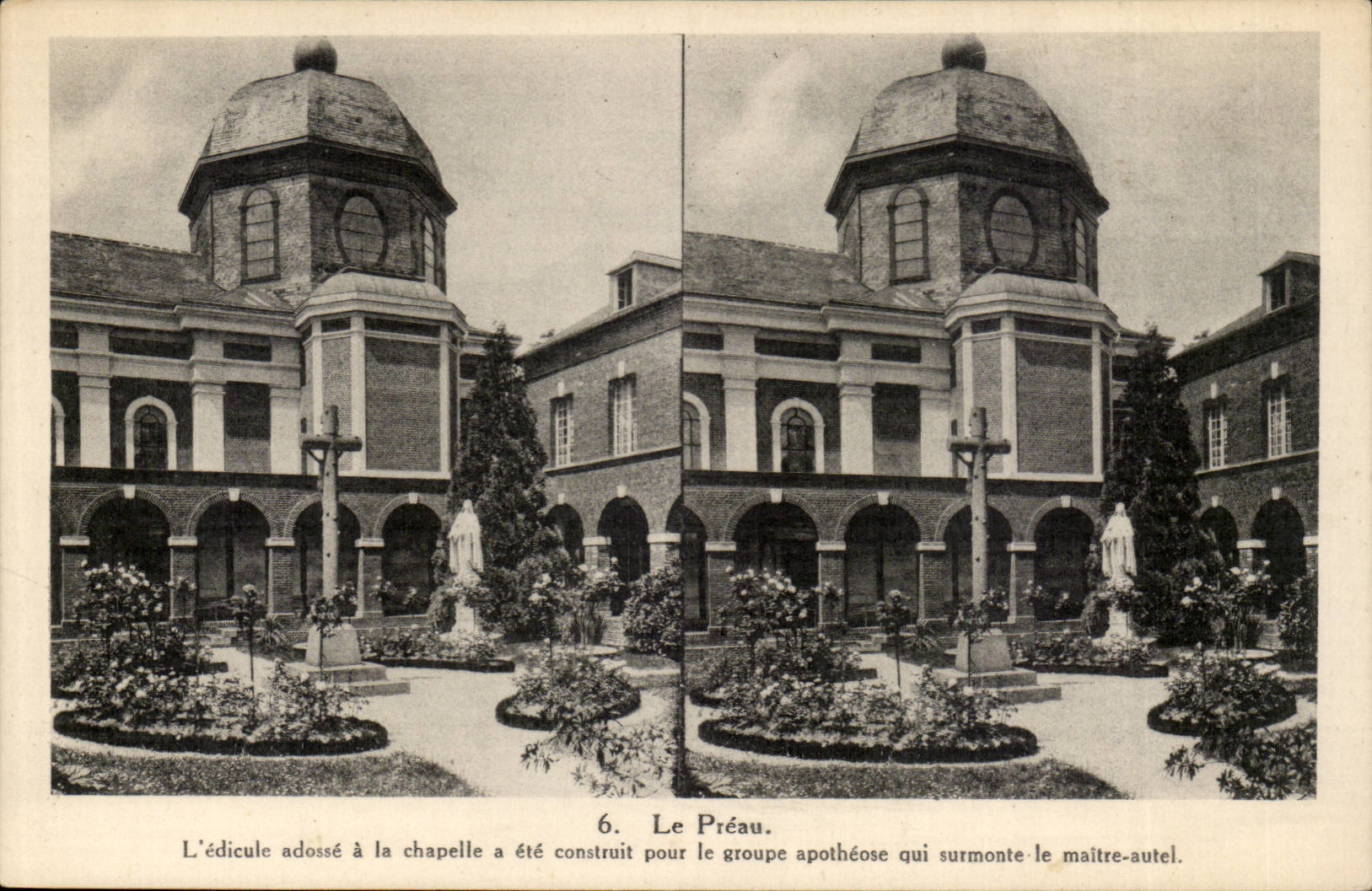 Courtyard CPA the shelter leans with the vault was built for the apotheone group