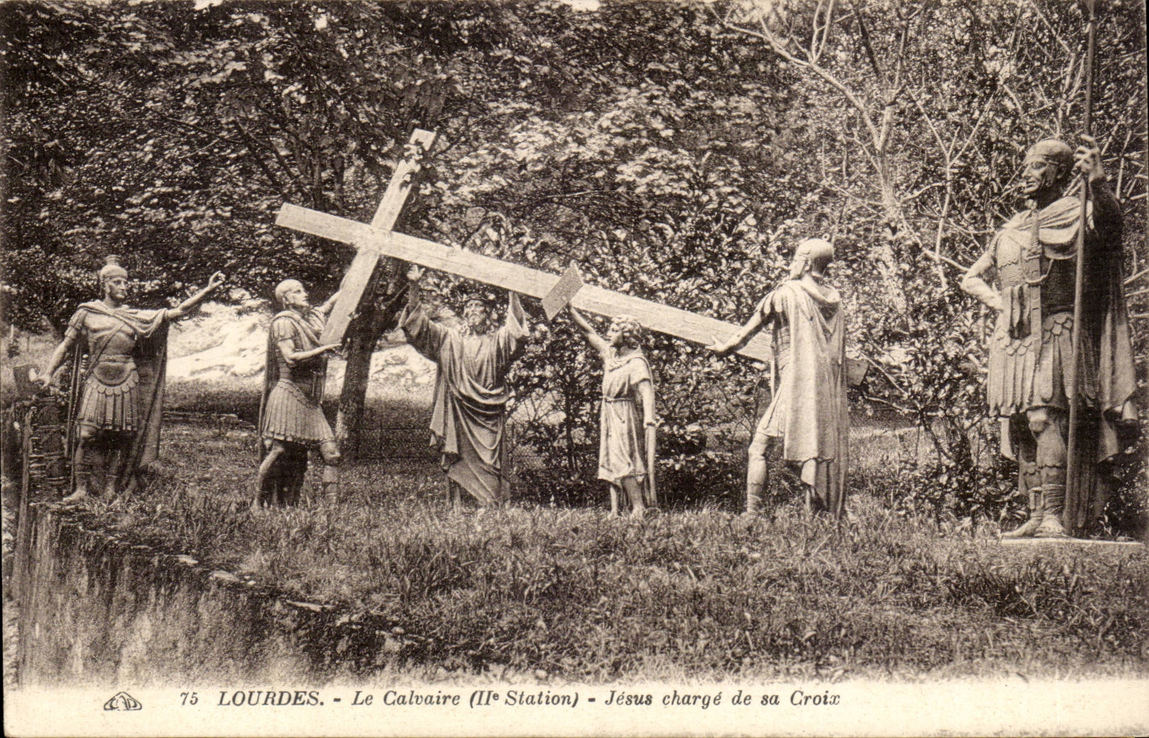 Lourdes CPA the martyrdom Jesus cahrge of his cross