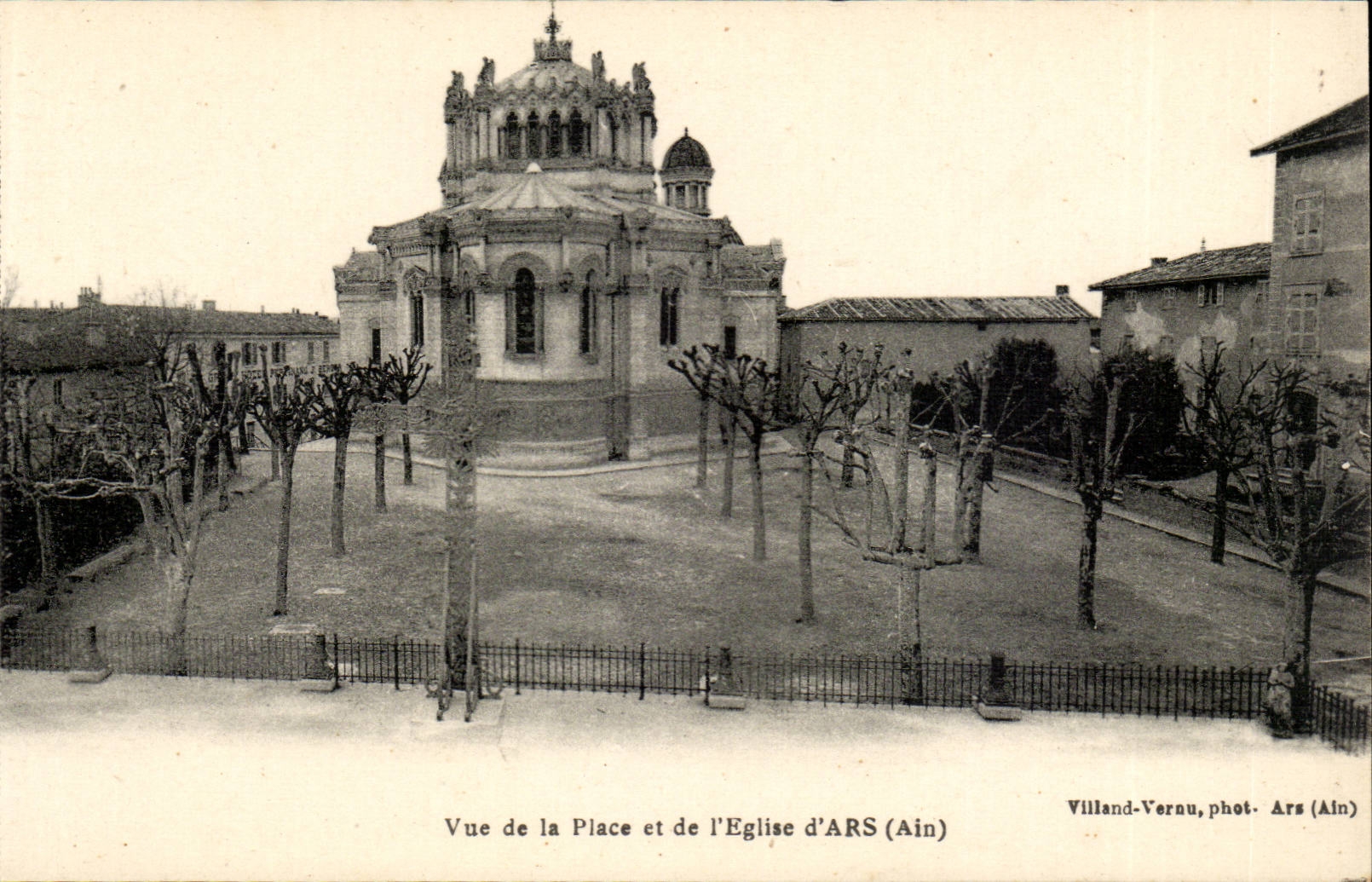 CPA Seen of the place and the Ars church