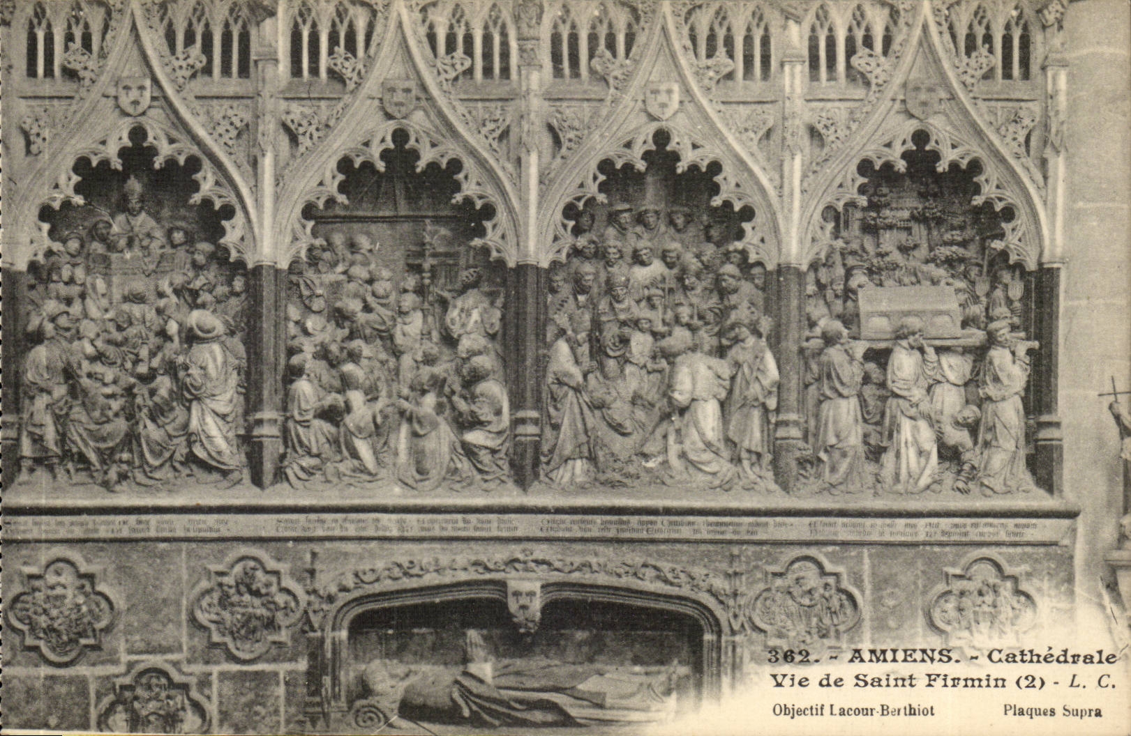 Amiens CPA Cathedral Life of Saint Firmin