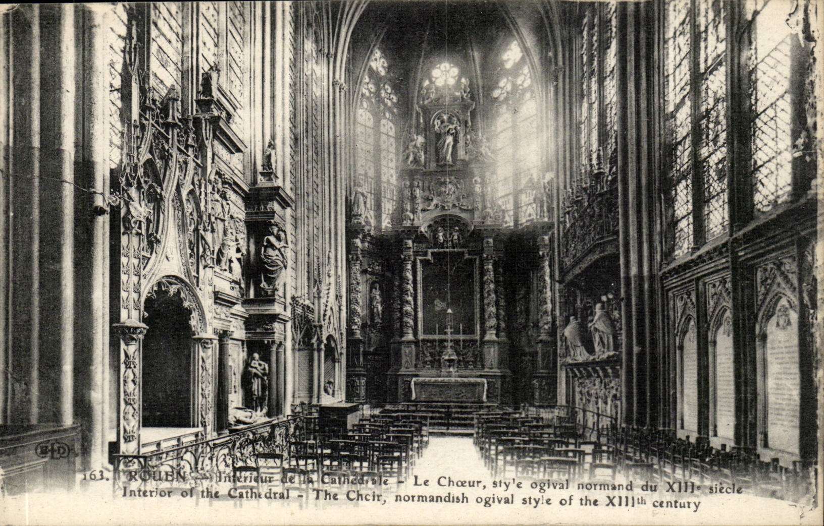 Rouen CPA Cathedral chorus