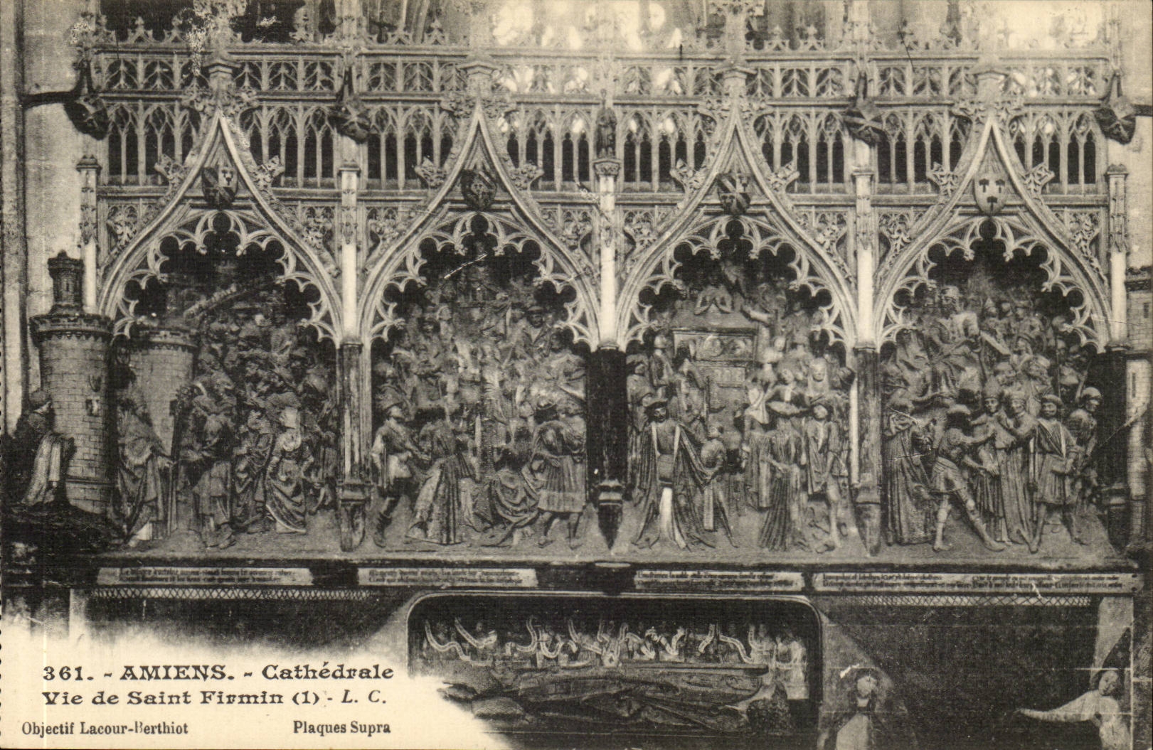 Amiens CPA Cathedral Life of Saint Firmin