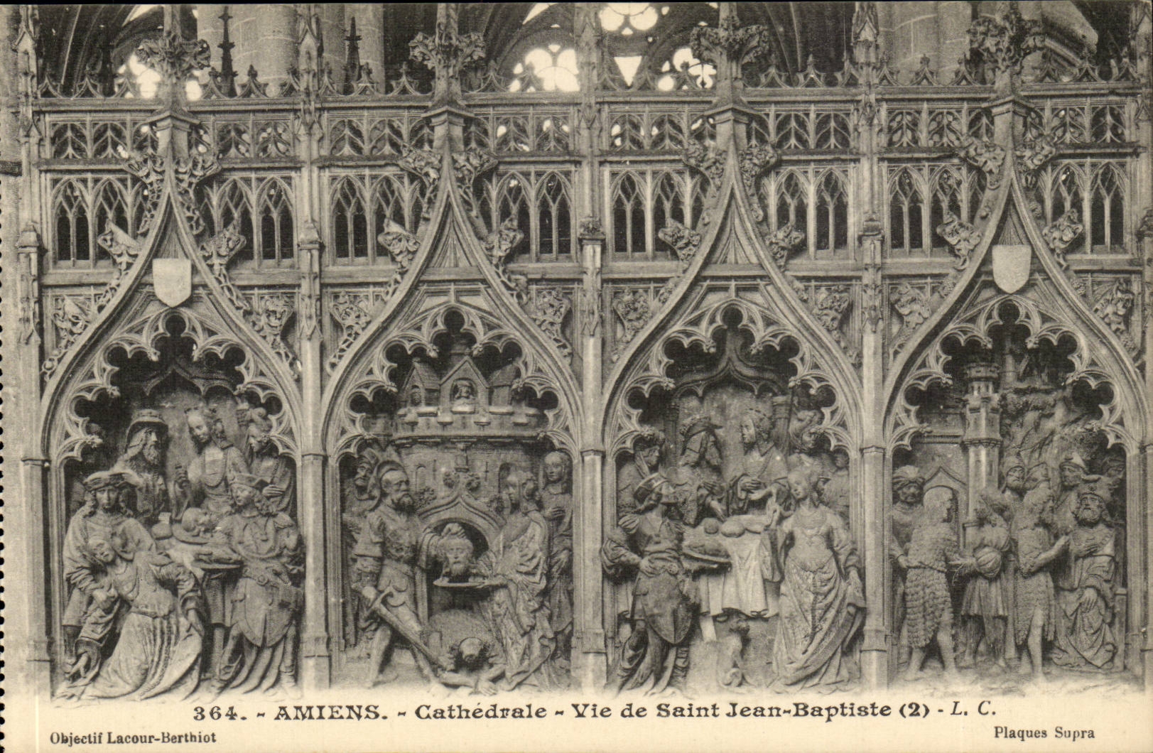 Amiens CPA Cathedral Life of Saint Jean Baptiste